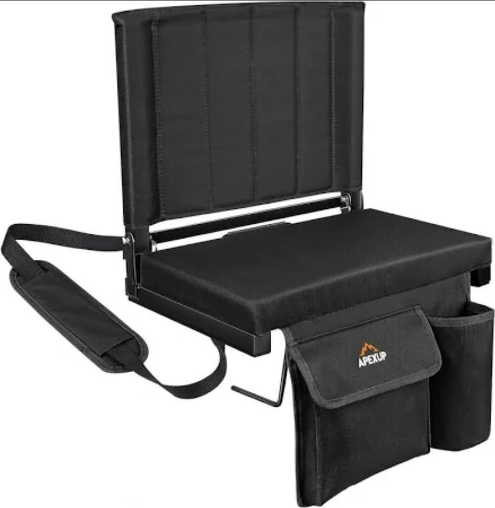 Stadium Seats for Bleachers with Back Support, Bleacher Seat Cushion